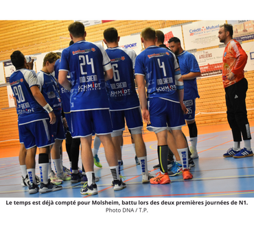 Molsheim Olympique Club - Molsheim doit éviter la passe de trois Molsheim Olympique Club - Molsheim doit éviter la passe de trois